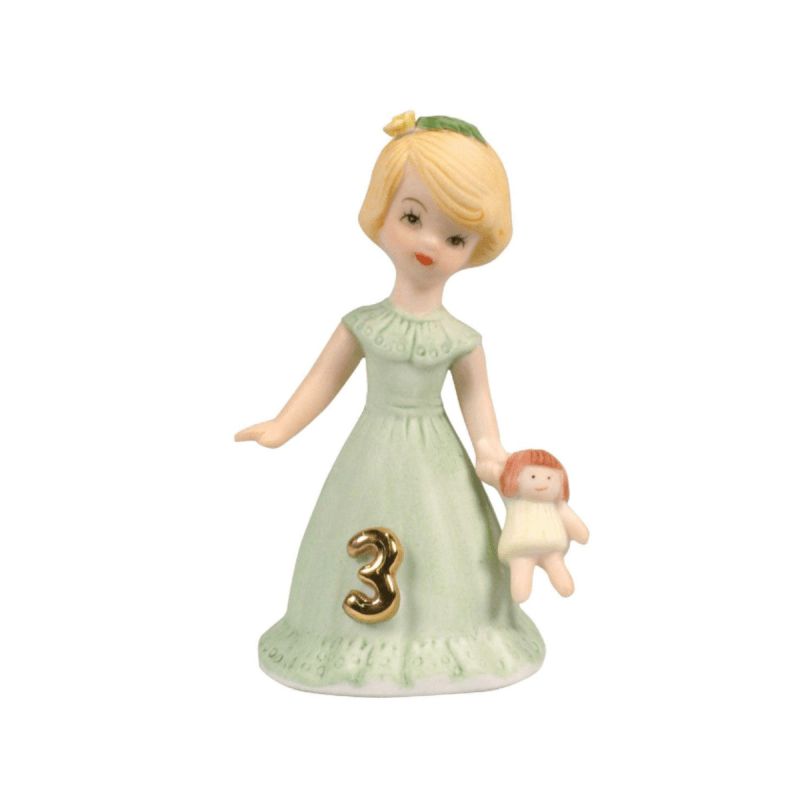 Growing Up Girls® Blonde Age 3 Figurine