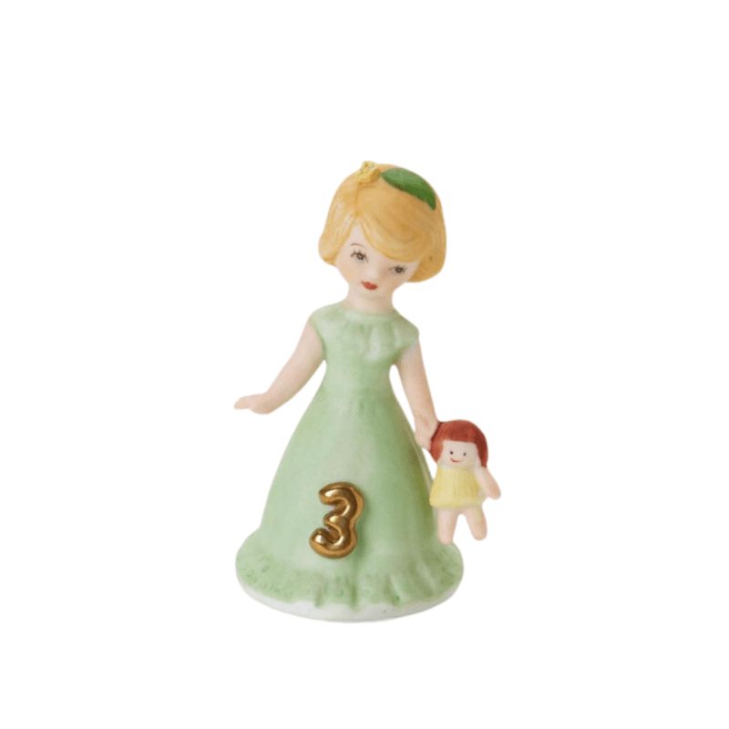 Growing Up Girls® Blonde Age 3 Figurine