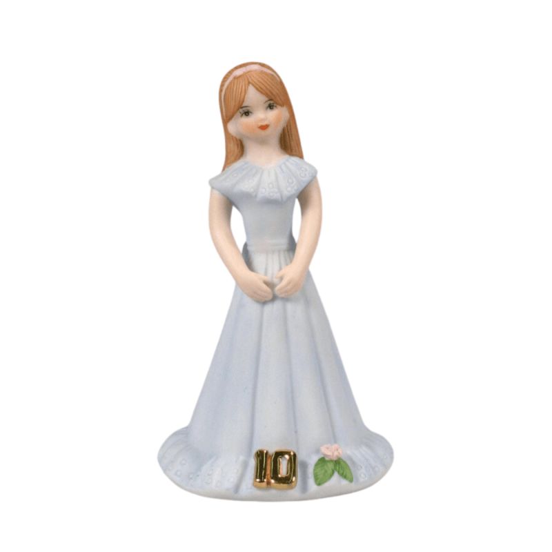 Growing Up Girls® Brunette Age 10 Figurine