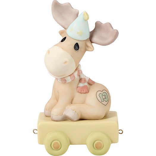 Birthday Train, Age 13, You Mean The Moose To Me Figurine