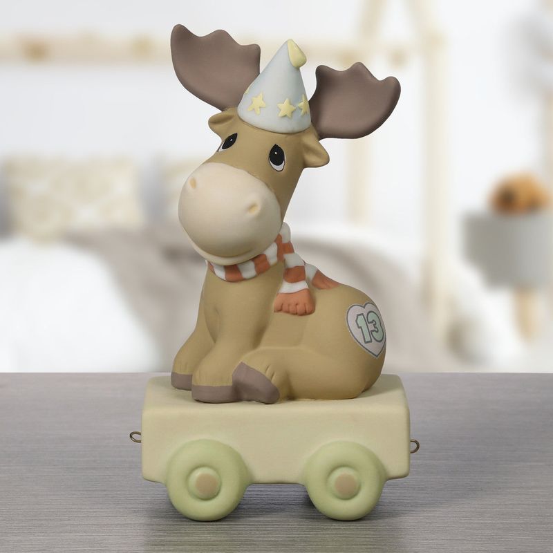 Birthday Train, Age 13, You Mean The Moose To Me Figurine
