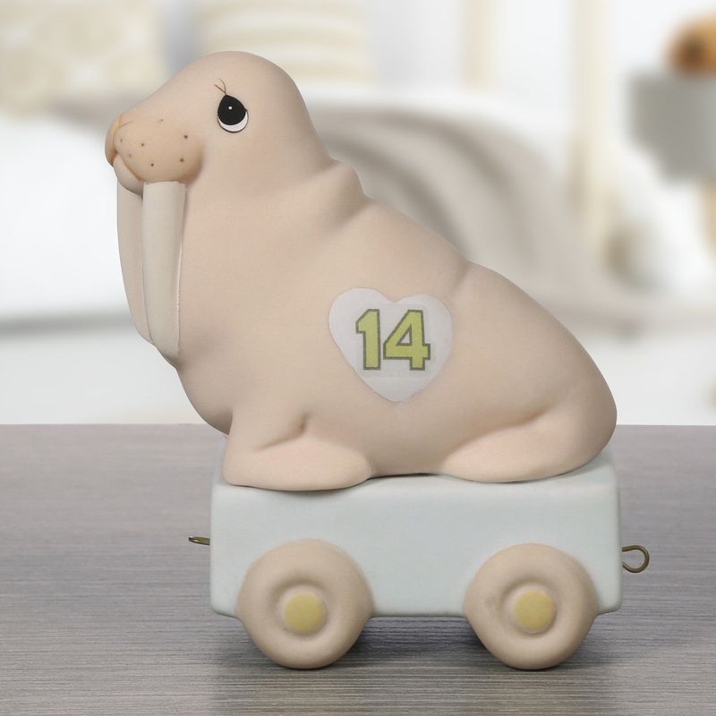 Birthday Train, Age 14, It’s Your Birthday Live It Up Large Figurine