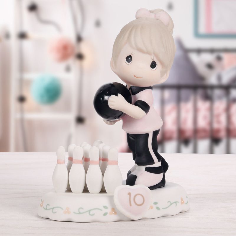 Growing In Grace, Age 10, Brunette Girl Figurine
