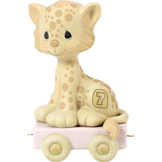 Birthday Train, Age 7, Wishing You Grr-Eatness Figurine