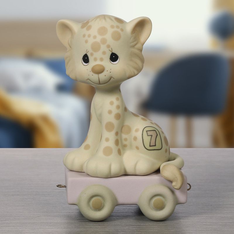 Birthday Train, Age 7, Wishing You Grr-Eatness Figurine