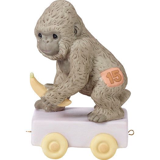 Birthday Train, Age 15, It’s Your Birthday Go Bananas Figurine