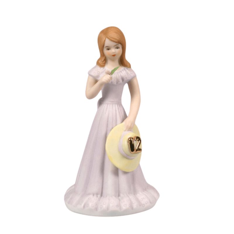 Growing Up Girls® Brunette Age 12 Figurine