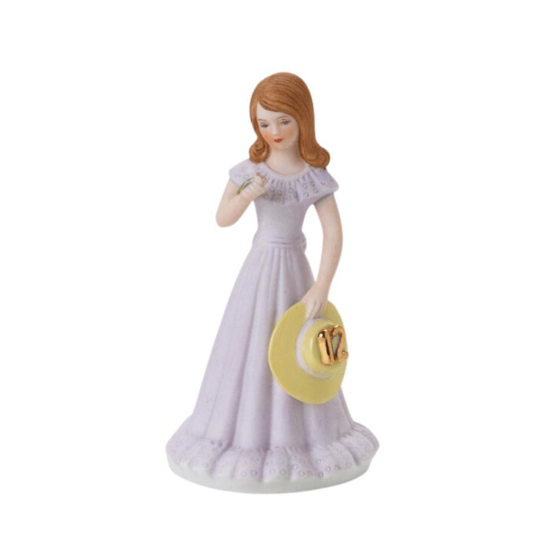 Growing Up Girls® Brunette Age 12 Figurine