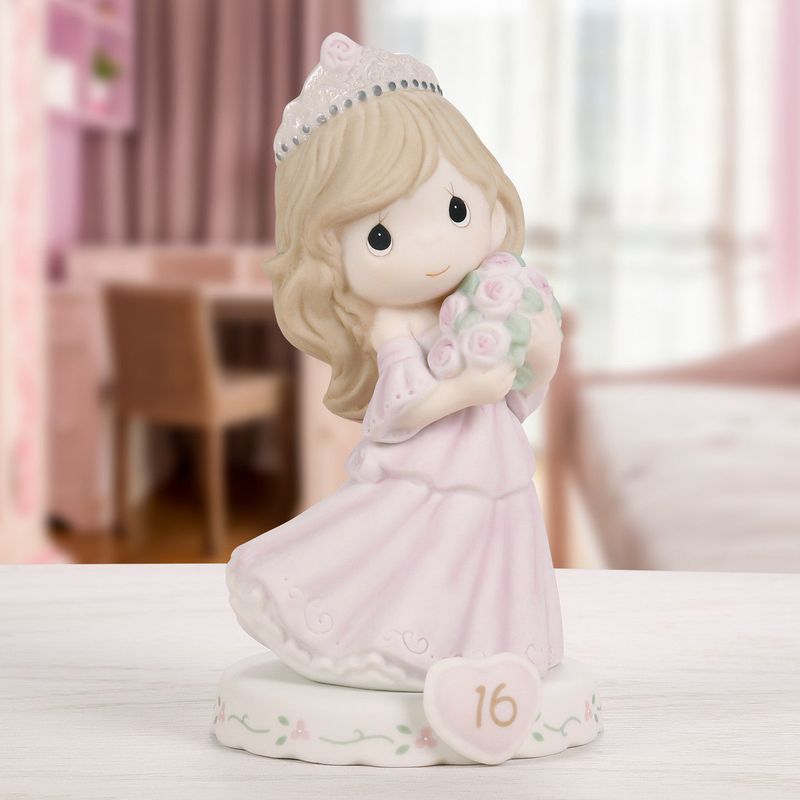 Growing In Grace, Age 16, Brunette Girl Figurine