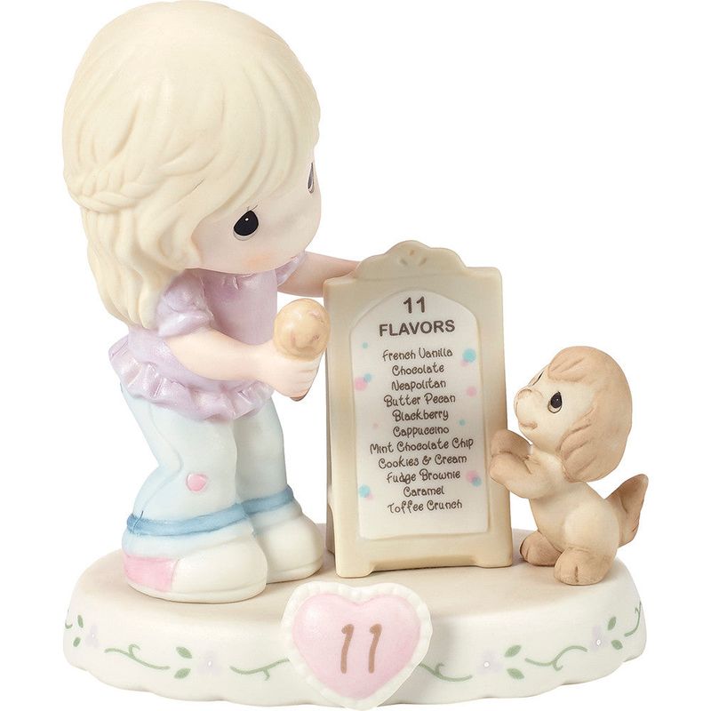 Growing In Grace, Age 11, Blonde Girl Figurine