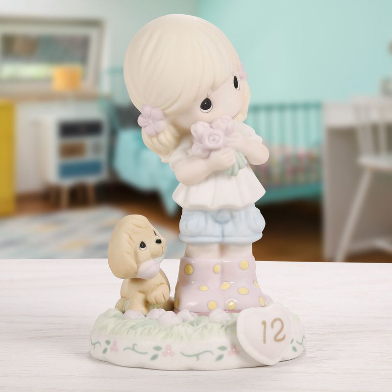 Growing In Grace, Age 12, Blonde Girl Figurine