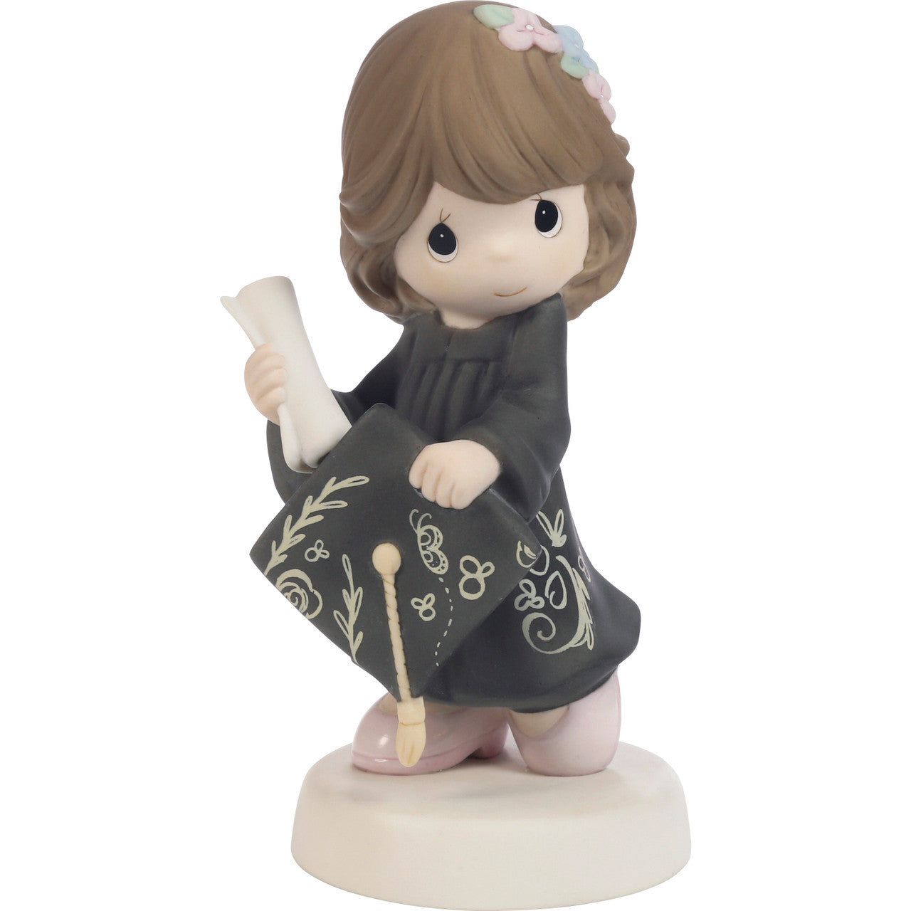 The Future Belongs To You Brunette with Black Gown Figurine