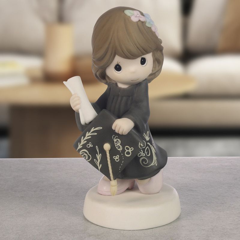 The Future Belongs To You Brunette with Black Gown Figurine