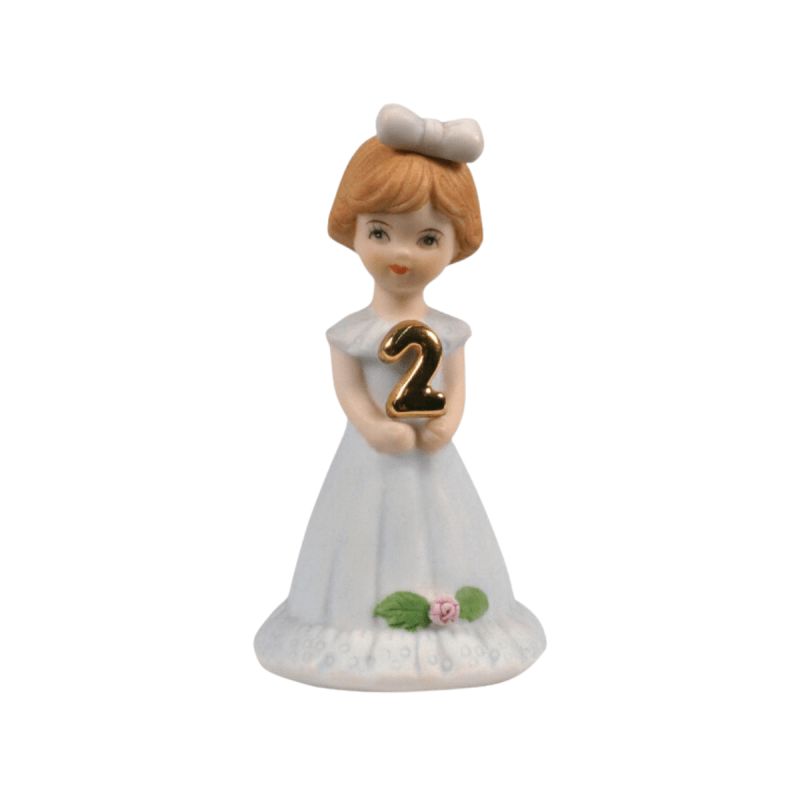 Growing Up Girls® Brunette Age 2 Figurine