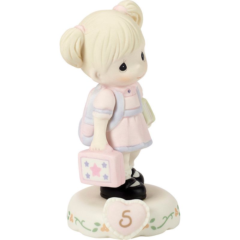 Growing In Grace, Age 5, Blonde Girl Figurine