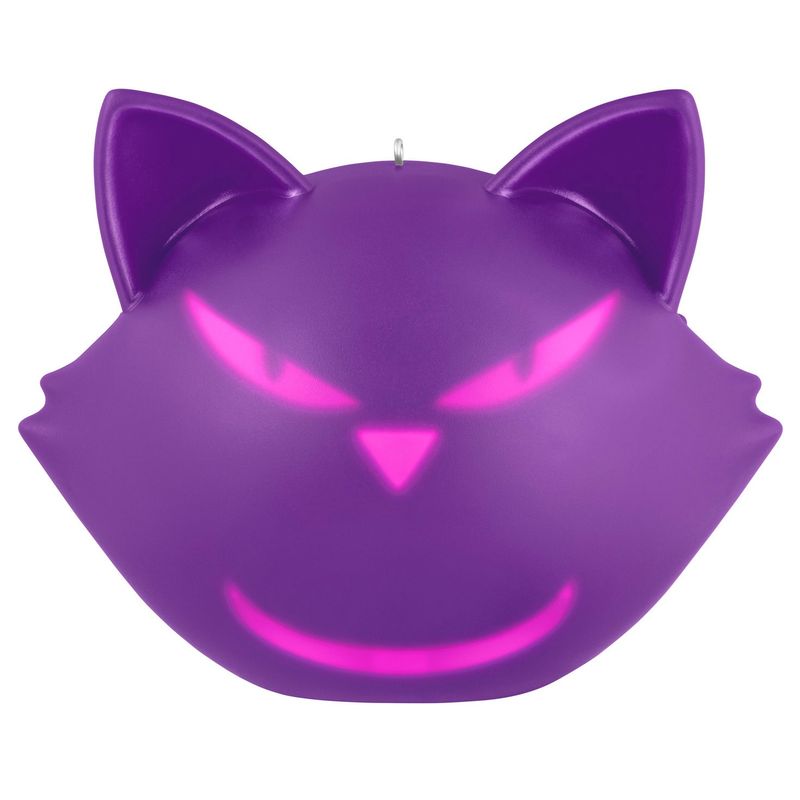 Hallmark Halloween Cat-itude Ornament With Light and Sound
