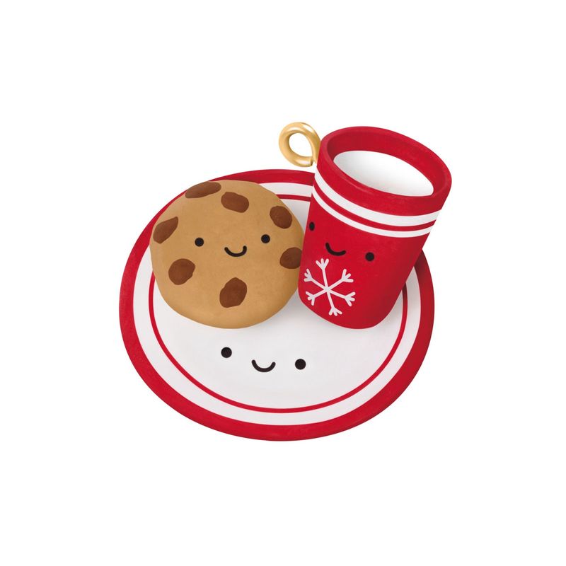 Hallmark Mini Milk and Cookies Better Together Ornament, 0.75"