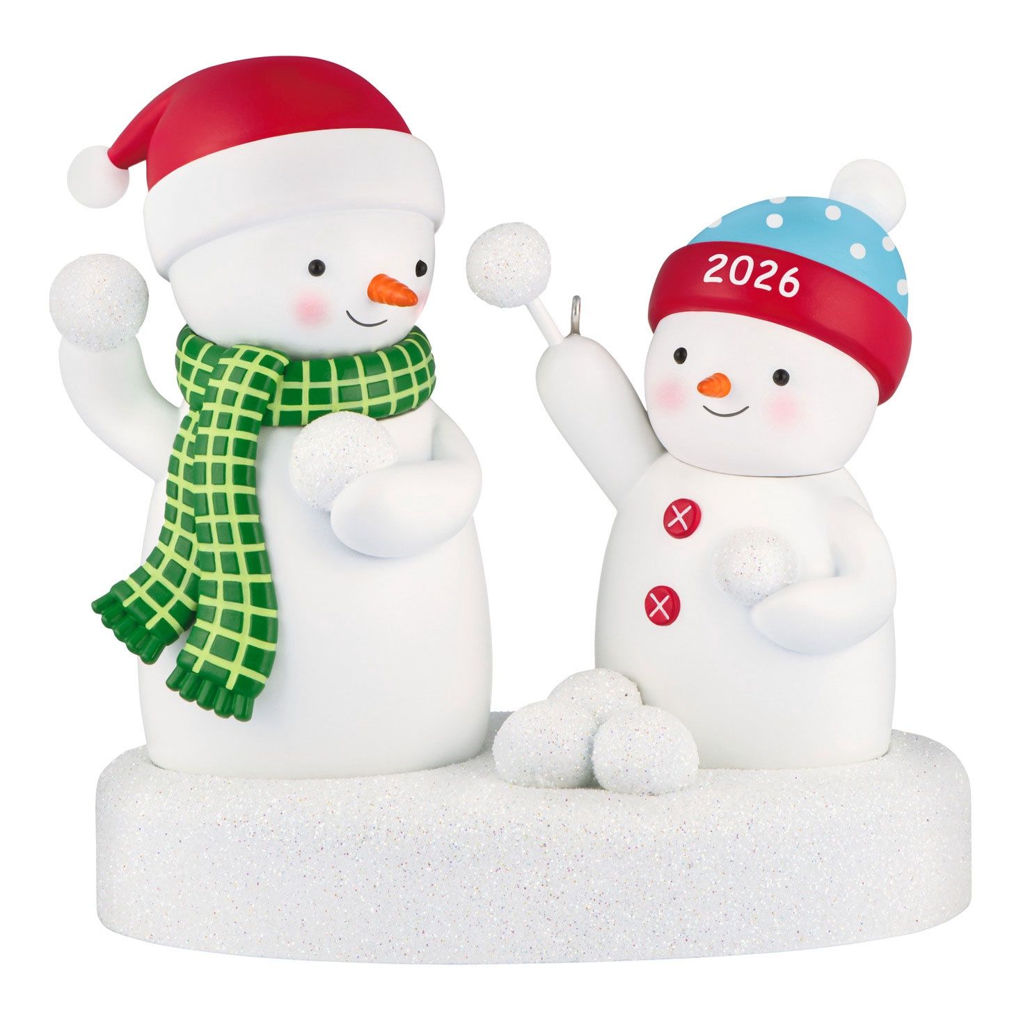 Hallmark Snowball Fight 2026 Musical Ornament