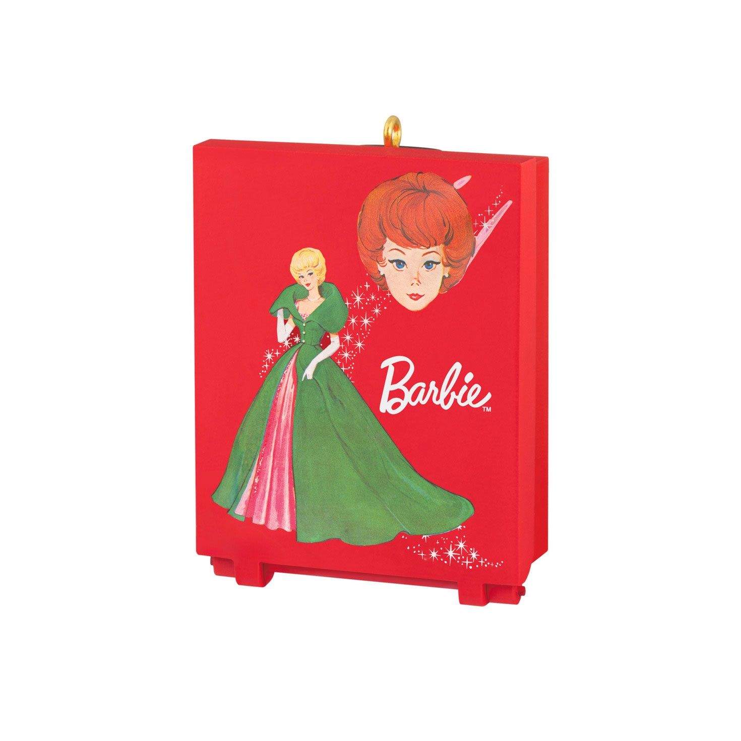 Hallmark Mini Barbie™ Sophisticated Lady Carrying Case Ornament, 2"