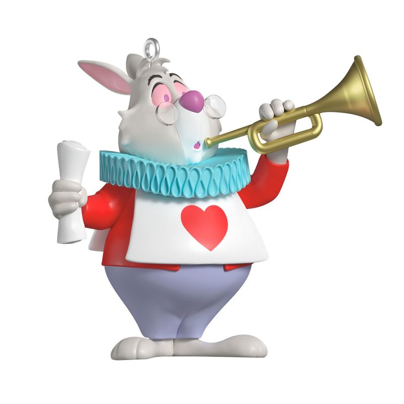 Hallmark Disney Alice in Wonderland 75th Anniversary The White Rabbit Ornament