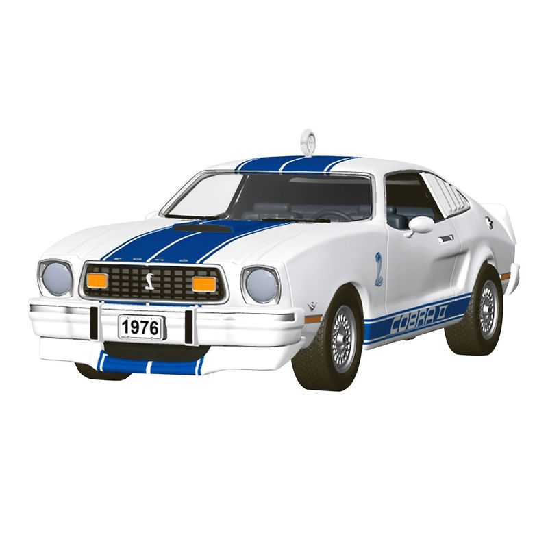Hallmark Classic American Cars 1976 Ford Mustang Cobra II 2026 Metal Ornament