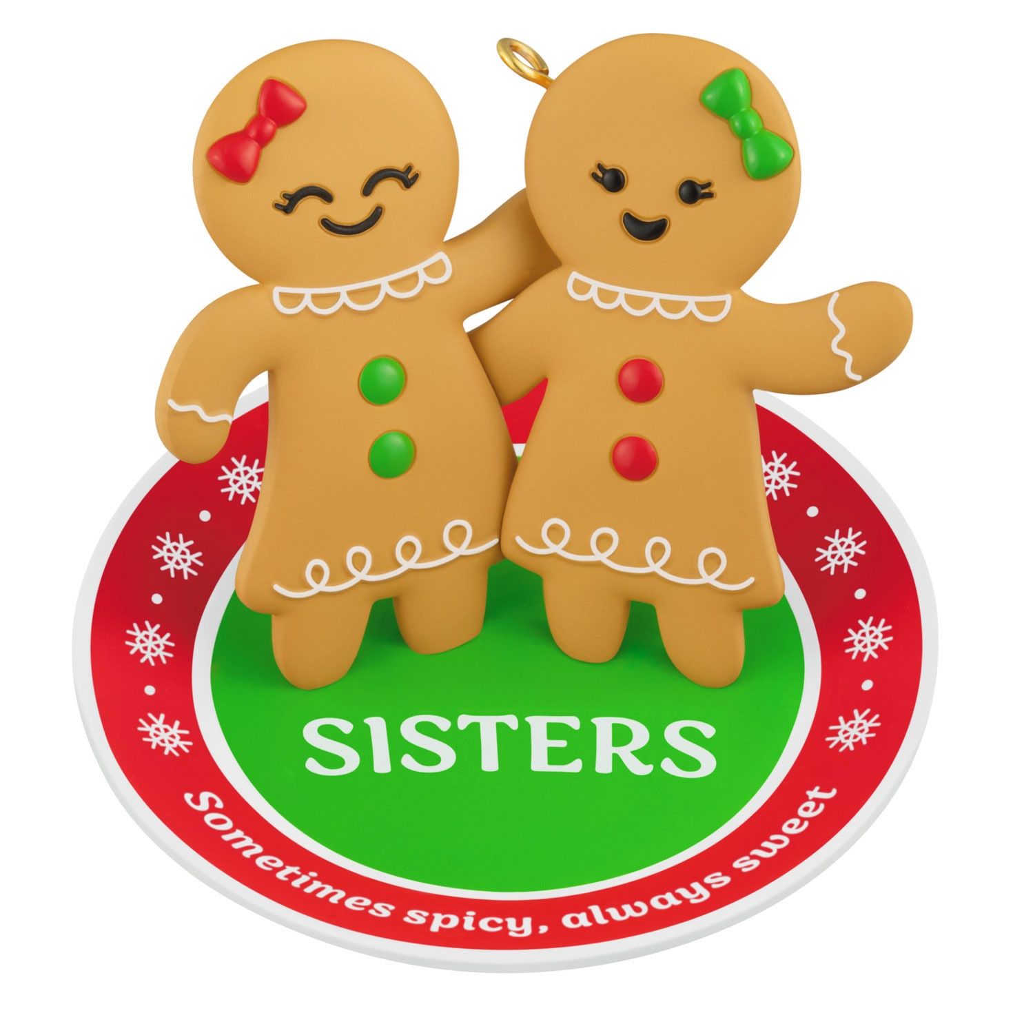 Hallmark Sweet and Spicy Sisters Ornament