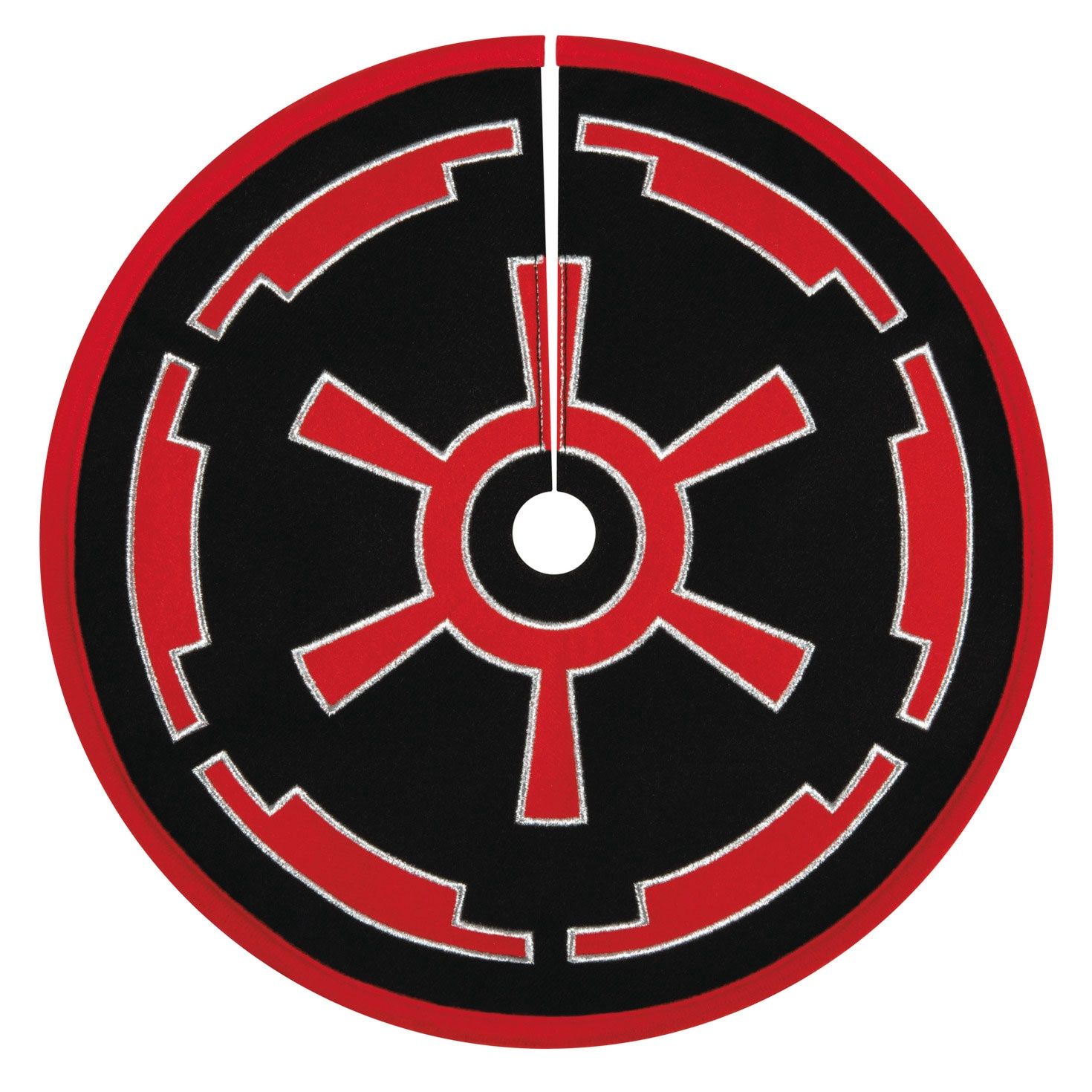 Hallmark Mini Star Wars: The Galactic Empire™ Fabric Tree Skirt, 12"