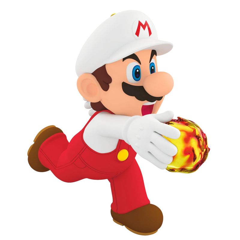 Hallmark Nintendo Powered Up With Mario Fire Mario Ornament
