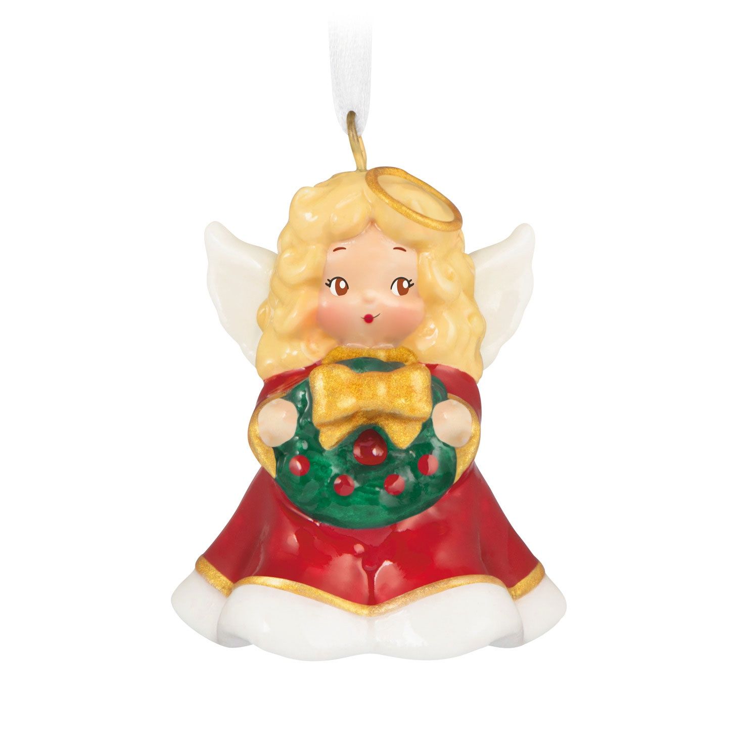 Hallmark Mini O Little Angel! Porcelain Ornament, 1"