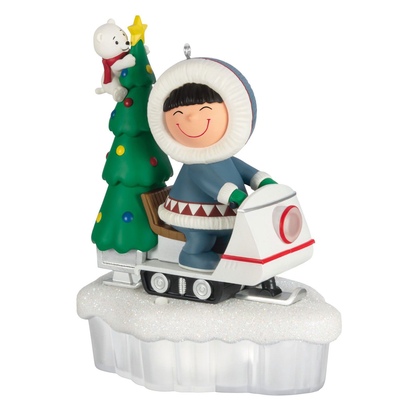 Hallmark Frosty Friends Tree Delivery Ornament With Light