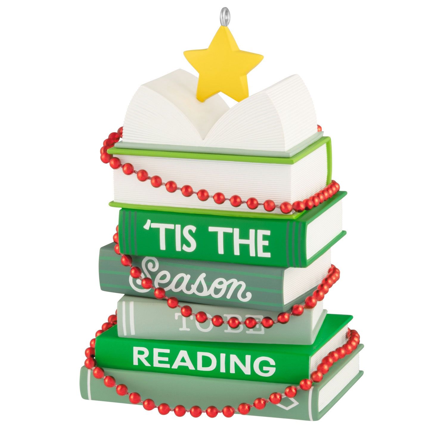 Hallmark Light Holiday Reading Ornament