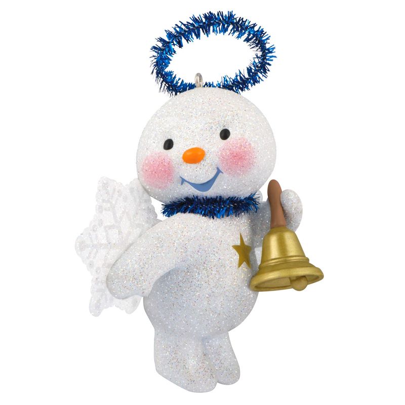 Hallmark Cute Snow Angel With Bell Ornament