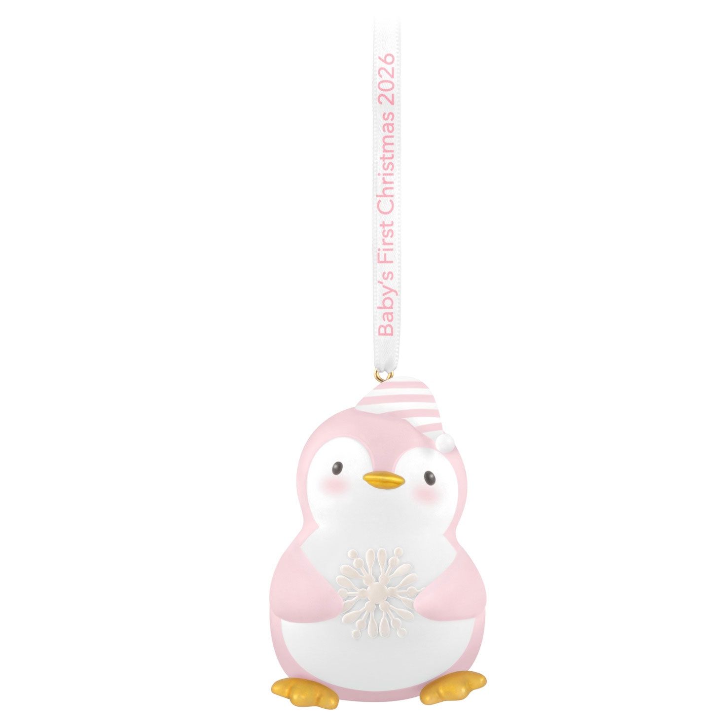 Hallmark Baby Girl's First Christmas Penguin 2026 Ornament