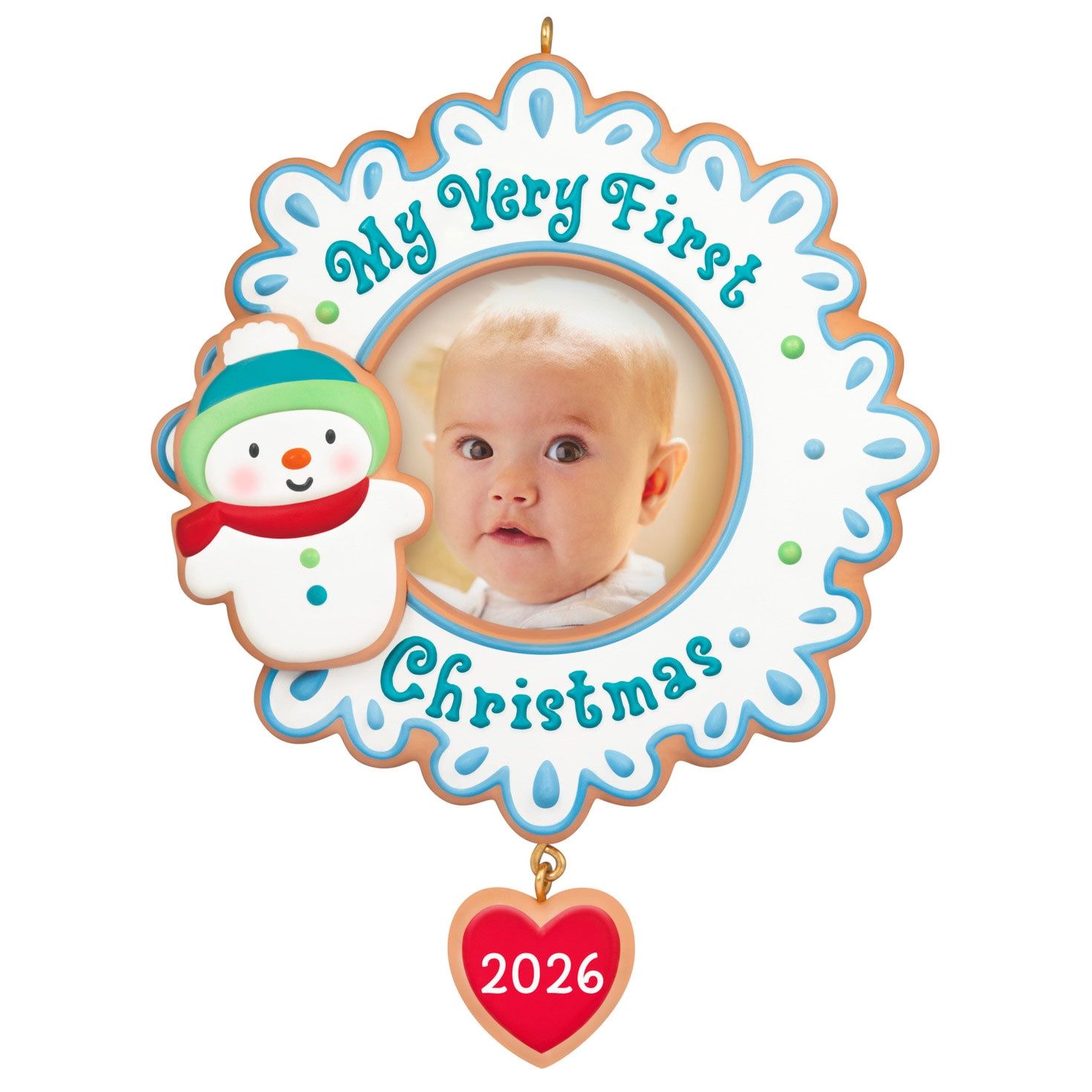 Hallmark My Very First Christmas 2026 Photo Frame Ornament