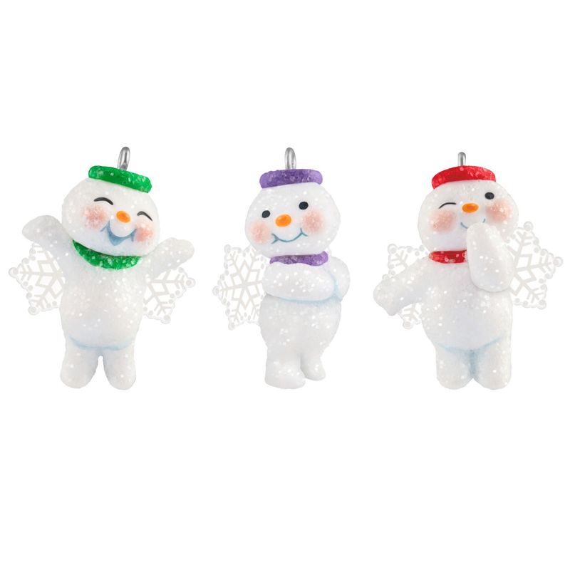 Hallmark Mini Sweet Lil' Snow Angels Ornaments, Set of 3