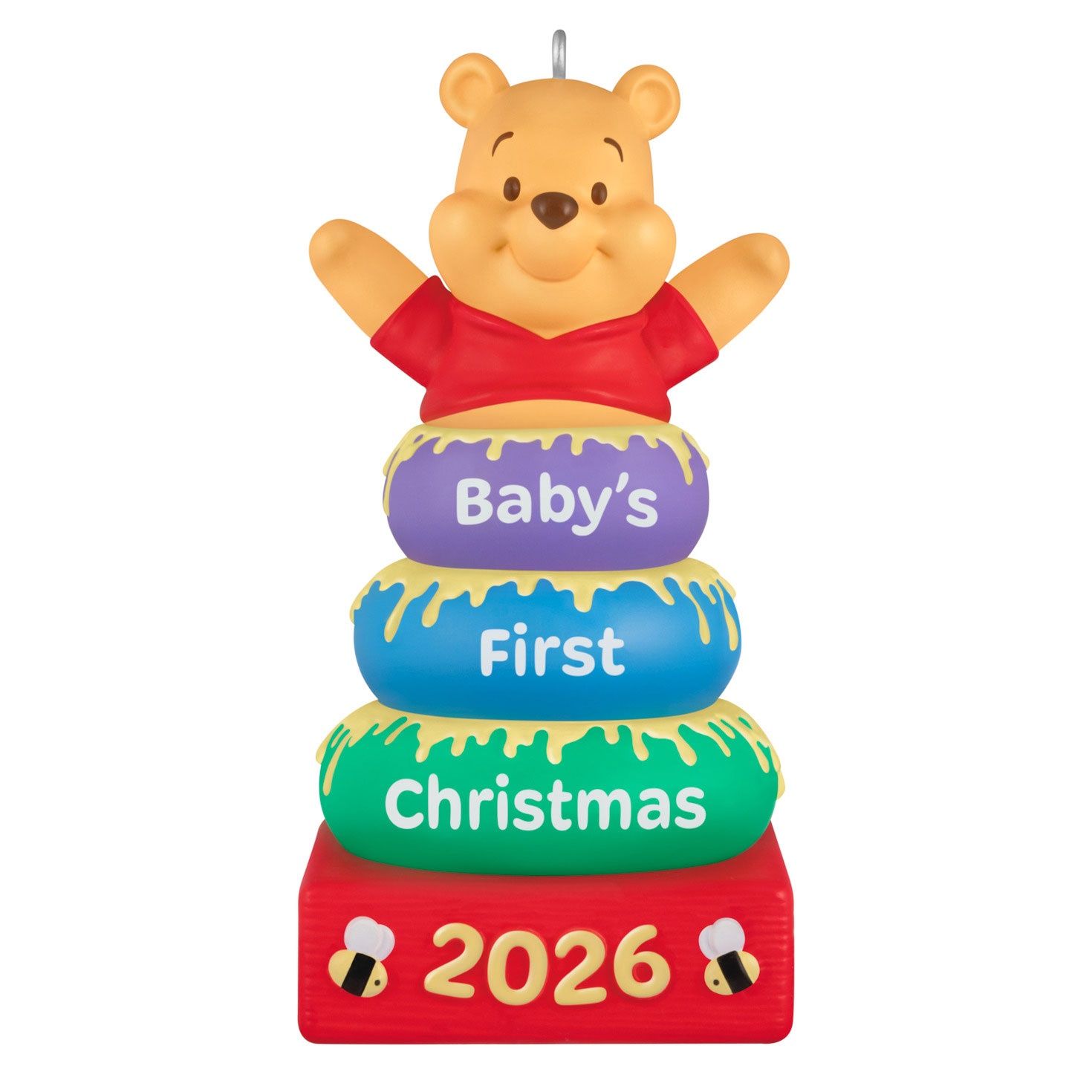 Hallmark Disney Winnie the Pooh Baby's First Christmas 2026 Ornament