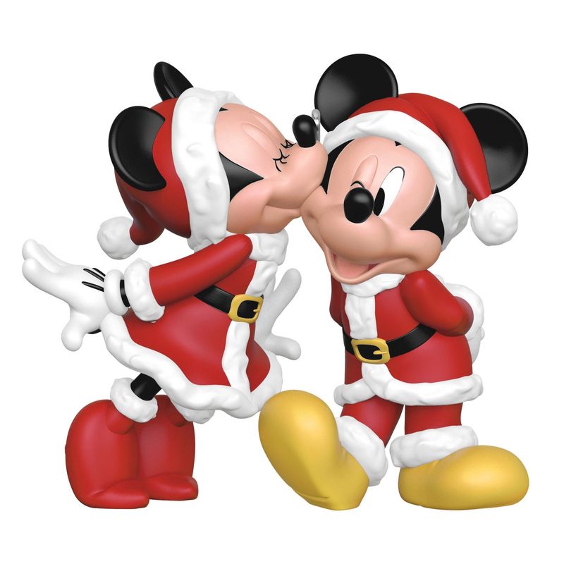 Hallmark Disney Mickey and Minnie Merry Kissmas! Ornament