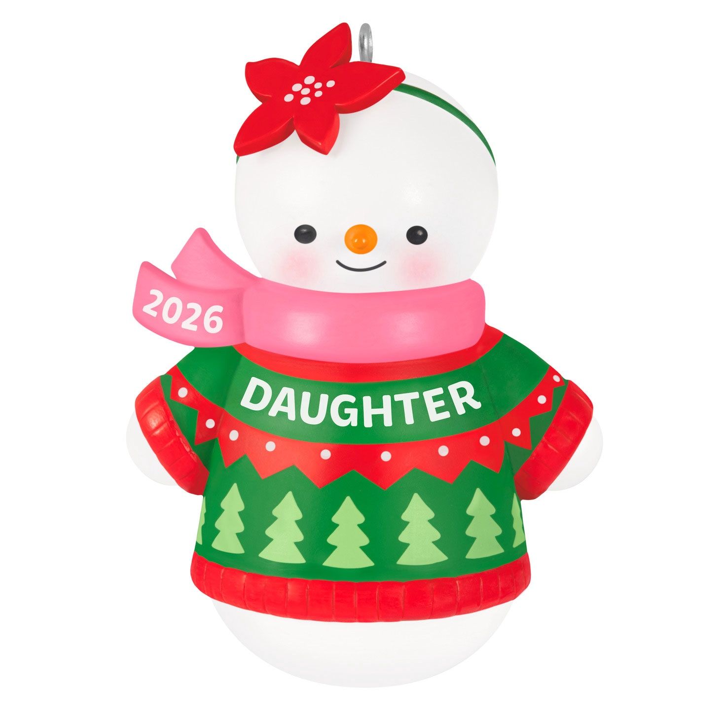 Hallmark Daughter Snowman 2026 Ornament