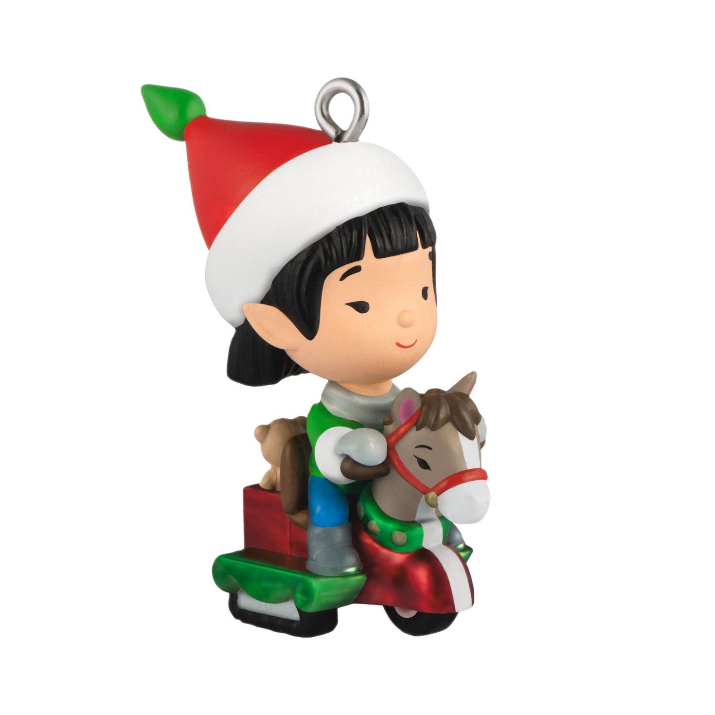 Hallmark Mini Welcome to Elfville Tilly Ornament, 1"