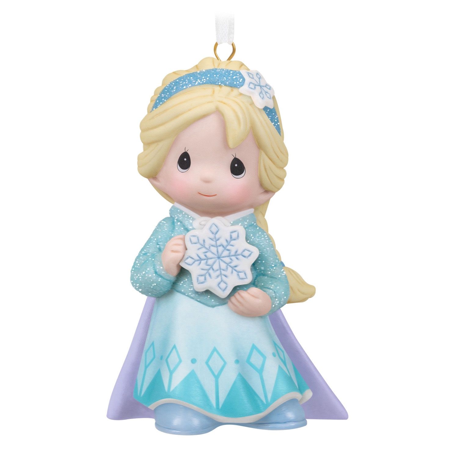 Hallmark Disney Precious Moments Frozen Elsa Porcelain Ornament