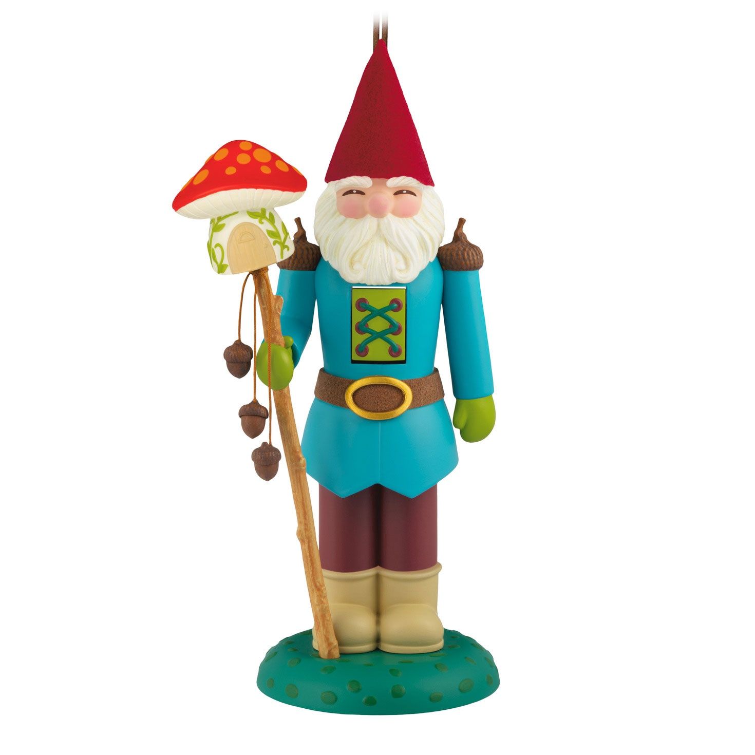 Hallmark Noble Nutcrackers Lord of Gnomeshire Ornament