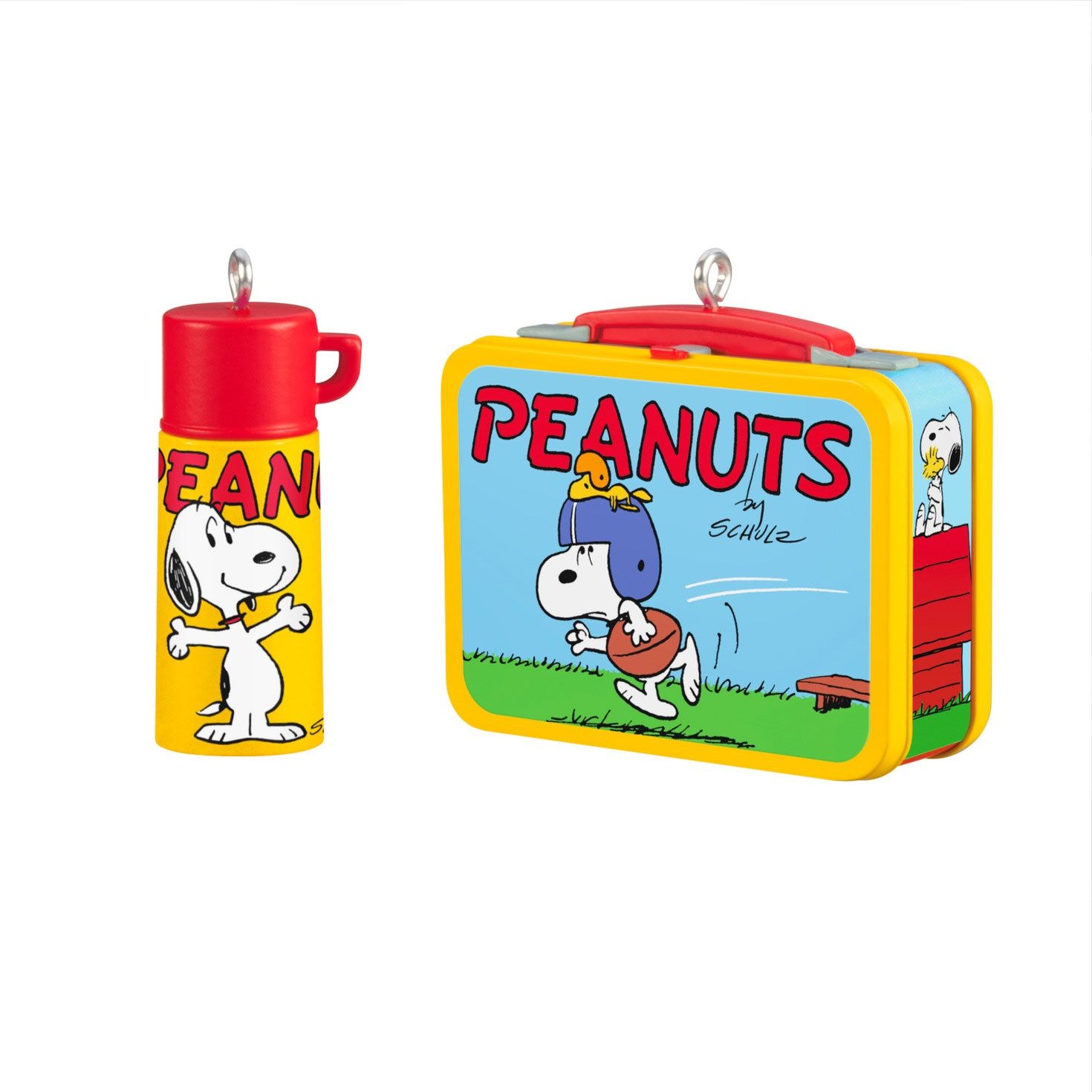 Hallmark Mini The Peanuts® Gang Lunchbox Set Ornaments, Set of 2