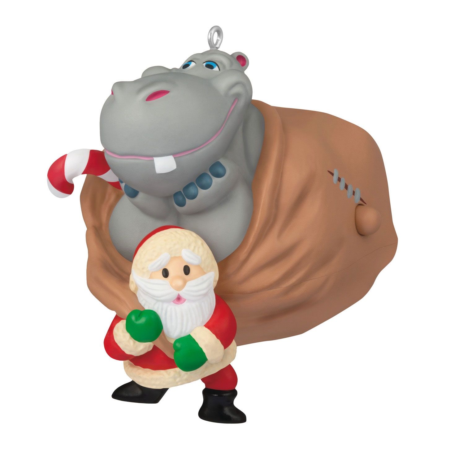 Hallmark I Want a Hippopotamus for Christmas Musical Ornament