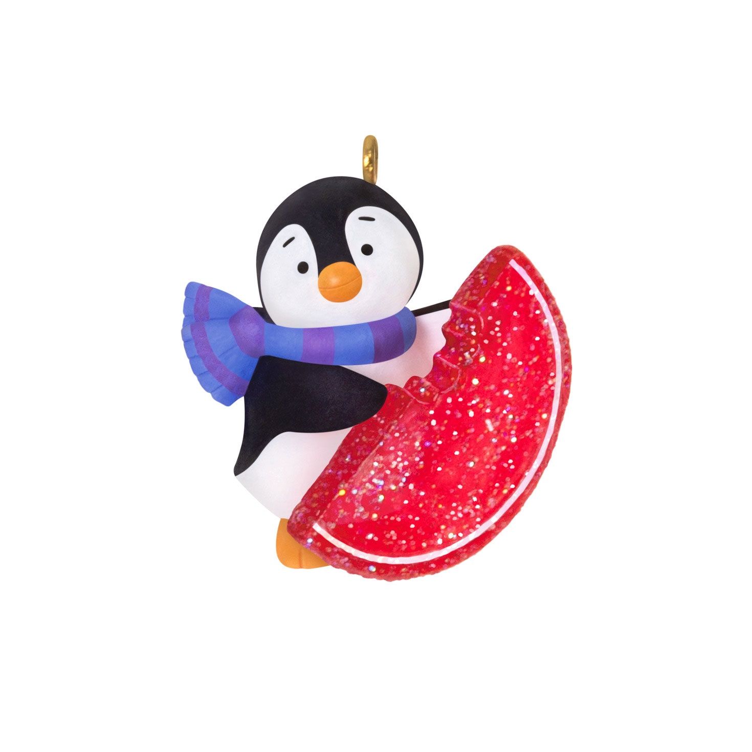 Hallmark Mini Petite Penguins A Sweet Treat Ornament, 1"