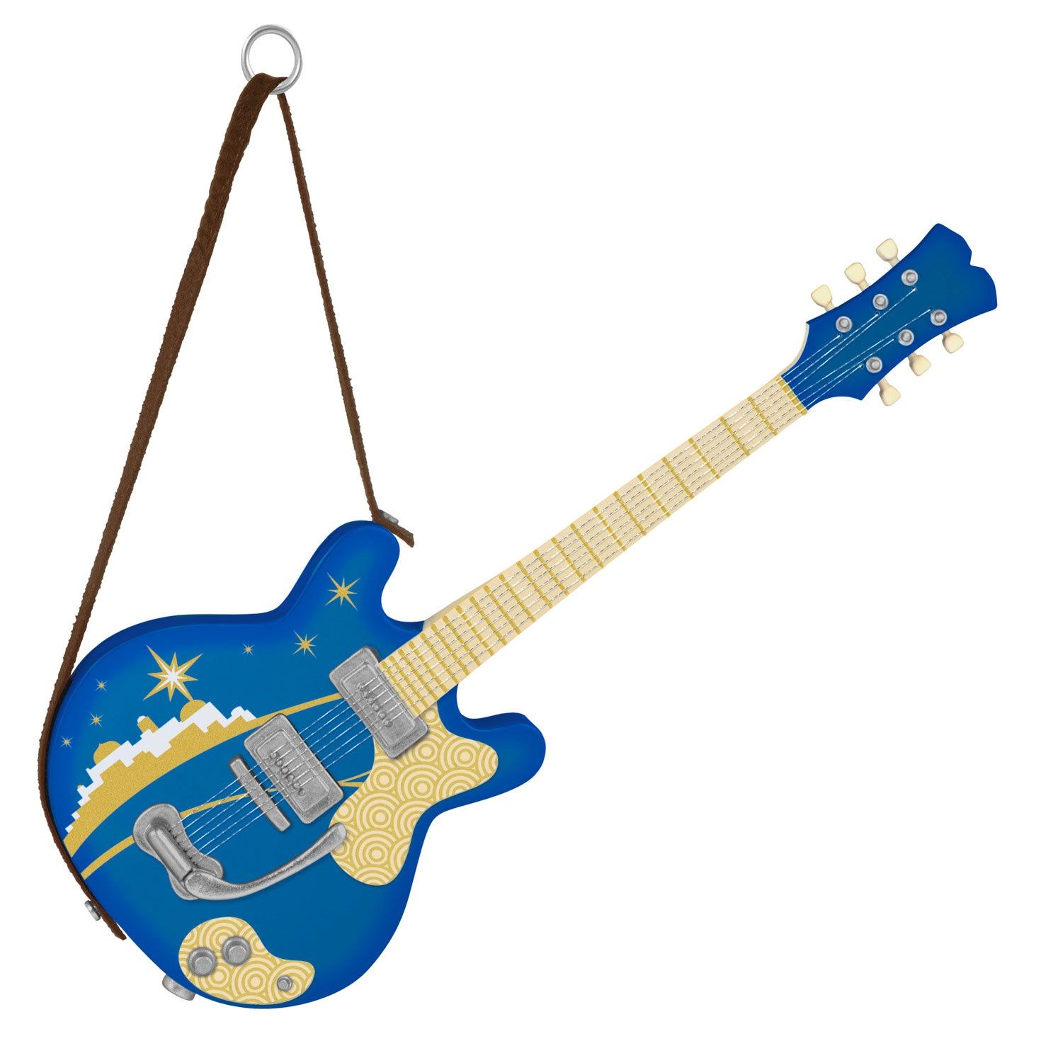 Hallmark Go Tell It On the Mountain Guitar Musical Ornament