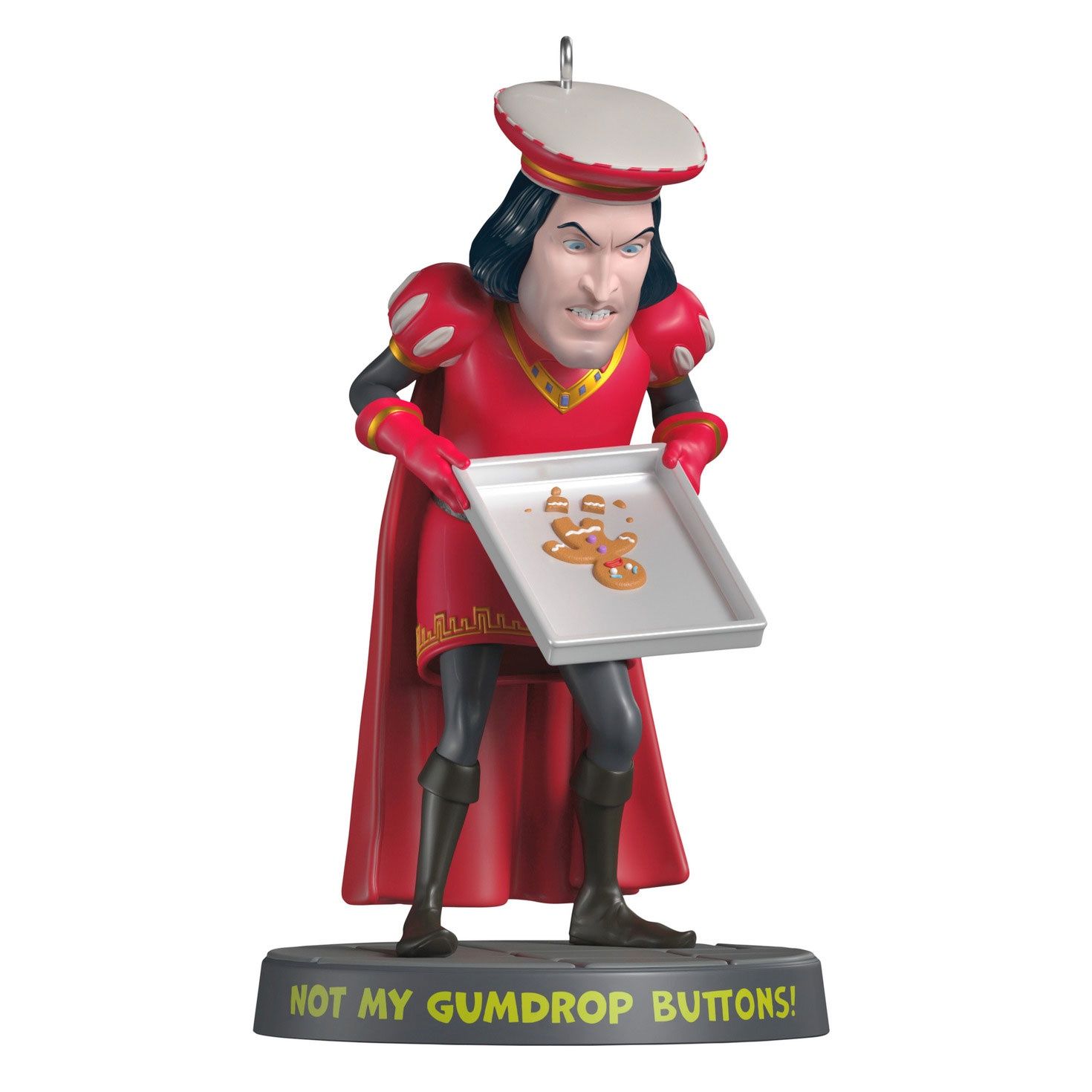 Hallmark Shrek "Not My Buttons!" Ornament