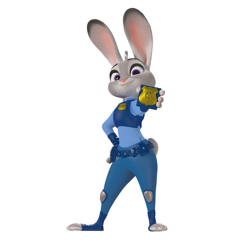 Hallmark Disney Zootopia 10th Anniversary Officer Judy Hopps Ornament