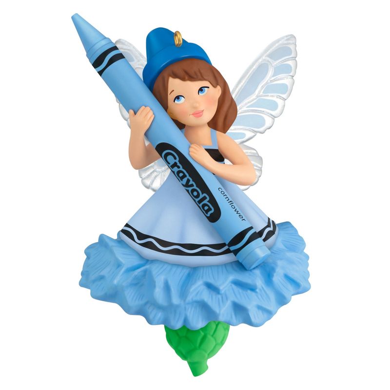 Hallmark Crayola Cornflower Fairy Ornament