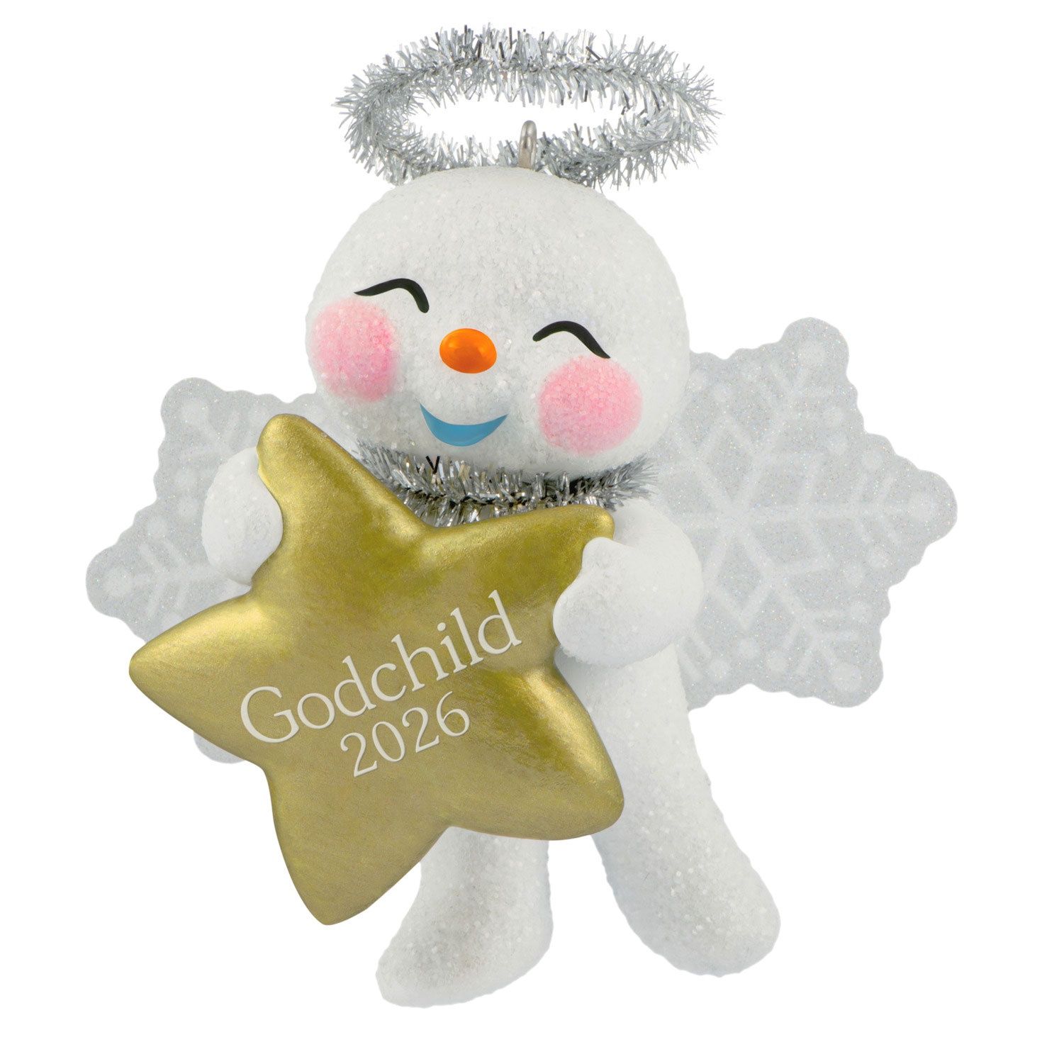 Hallmark Godchild Snow Angel 2026 Ornament