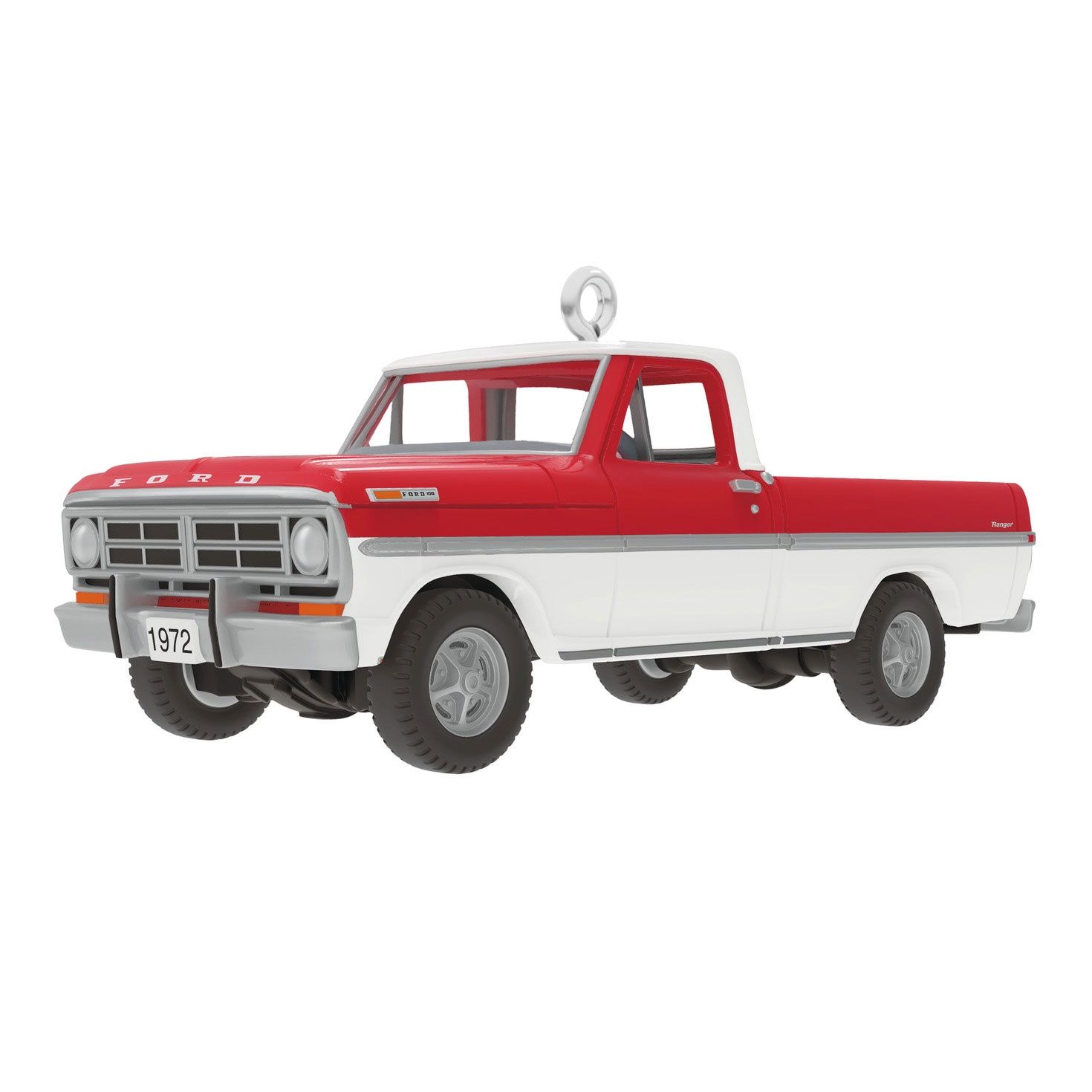 Hallmark Mini Lil' American Trucks 1972 Ford F-100 2026 Metal Ornament, 0.75"